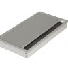 Desk Cable Outlet In Aluminium 120x240 mm - Image 2