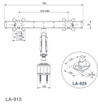 Menu Item : (Monitor Arm LA-915) | link to: Monitorarm CPA11