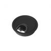 Cable outlet, Ø 60 mm - Mat black - Image 2