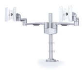 Double Monitor Arm FA-215 - Silver - Image 2