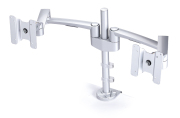 Double Monitor Arm FA-215 - Silver - Image 4