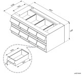 Medication Drawer Tray for Medical Carts - Image 4