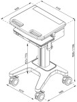 Medical Cart HC-150 - Image 8