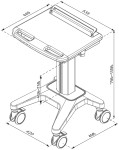 Medical Cart HC-160 - Image 8