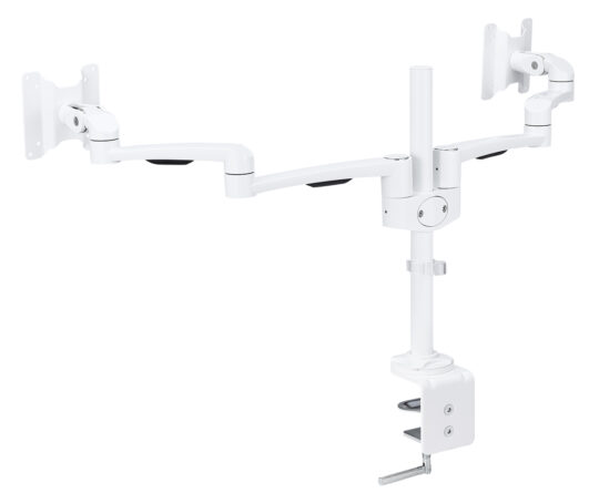 Double Monitor Arm FA-215 - White