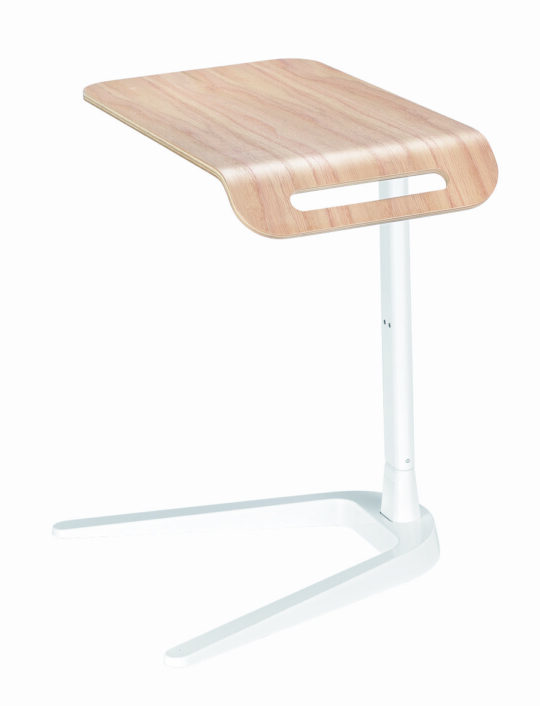Adjustable Height Side Table FT-101B - White