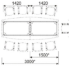 Conference Table FCUOF126 - Black - Image 8