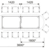 Conference Table FCUOF126 - Black - Image 7