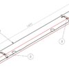 Cable Tray BL-MOON1100 - Black - Image 3
